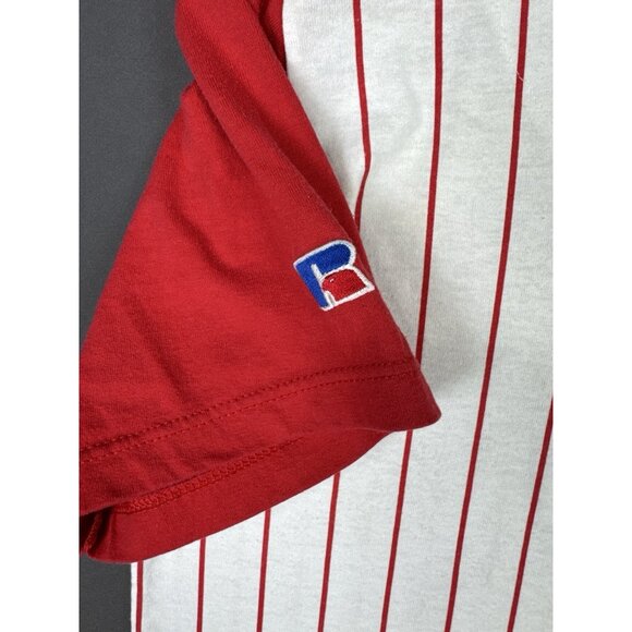 Vintage 90s Russell Athletic Cincinnati Reds Baseball Jersey Youth XL Rare MLB - Picture 9 of 16